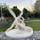Alabaster sculpture – Psyche revived by Cupid’s kiss – after An