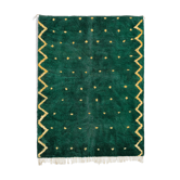 Modern Moroccan carpet green