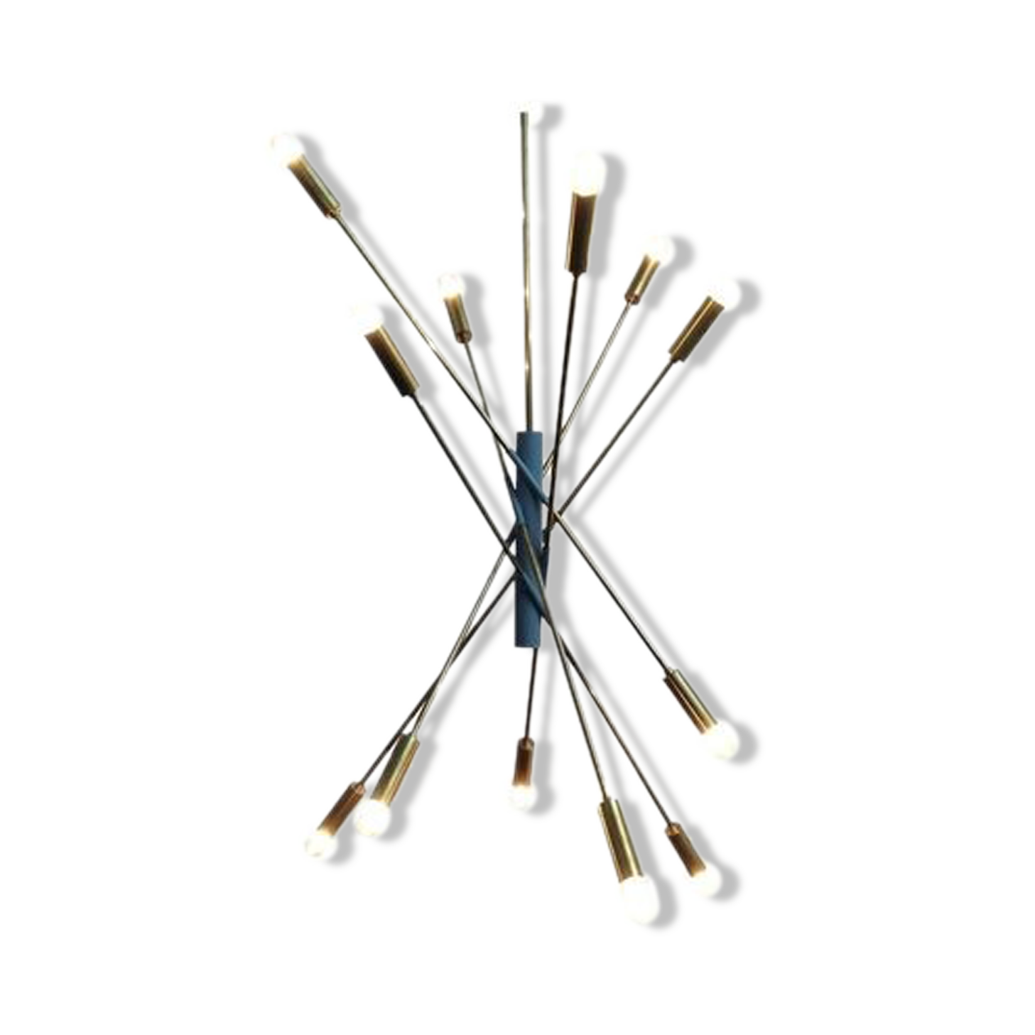 Sputnik chandelier by Stilnovo, Italy, 1958