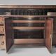 Large sideboard with flame mahogany veneer