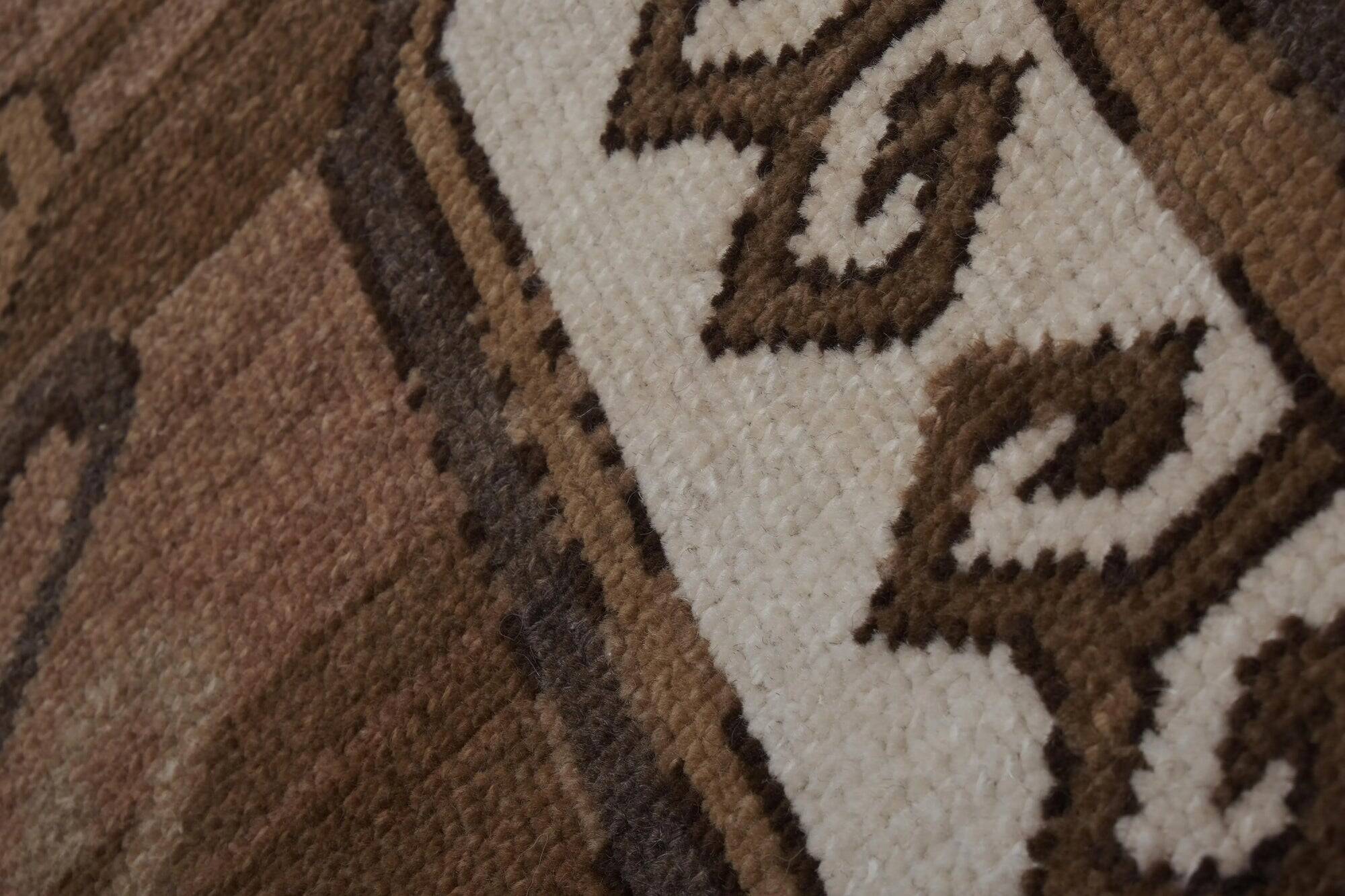 Vintage Turkish rug handmade 152x272 cm