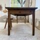 1950s pine farmhouse table 220cm