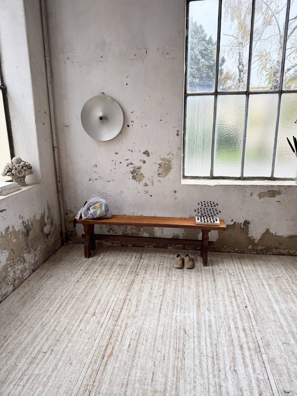 Walnut bench 1900 175cm