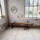 Walnut bench 1900 175cm