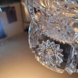 Cut crystal ashtray - French crystal factory from the 1970s-1980s