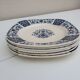 6 old earthenware plates Gien