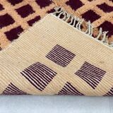 Handmade wool rug Morocco 3 x 2 m