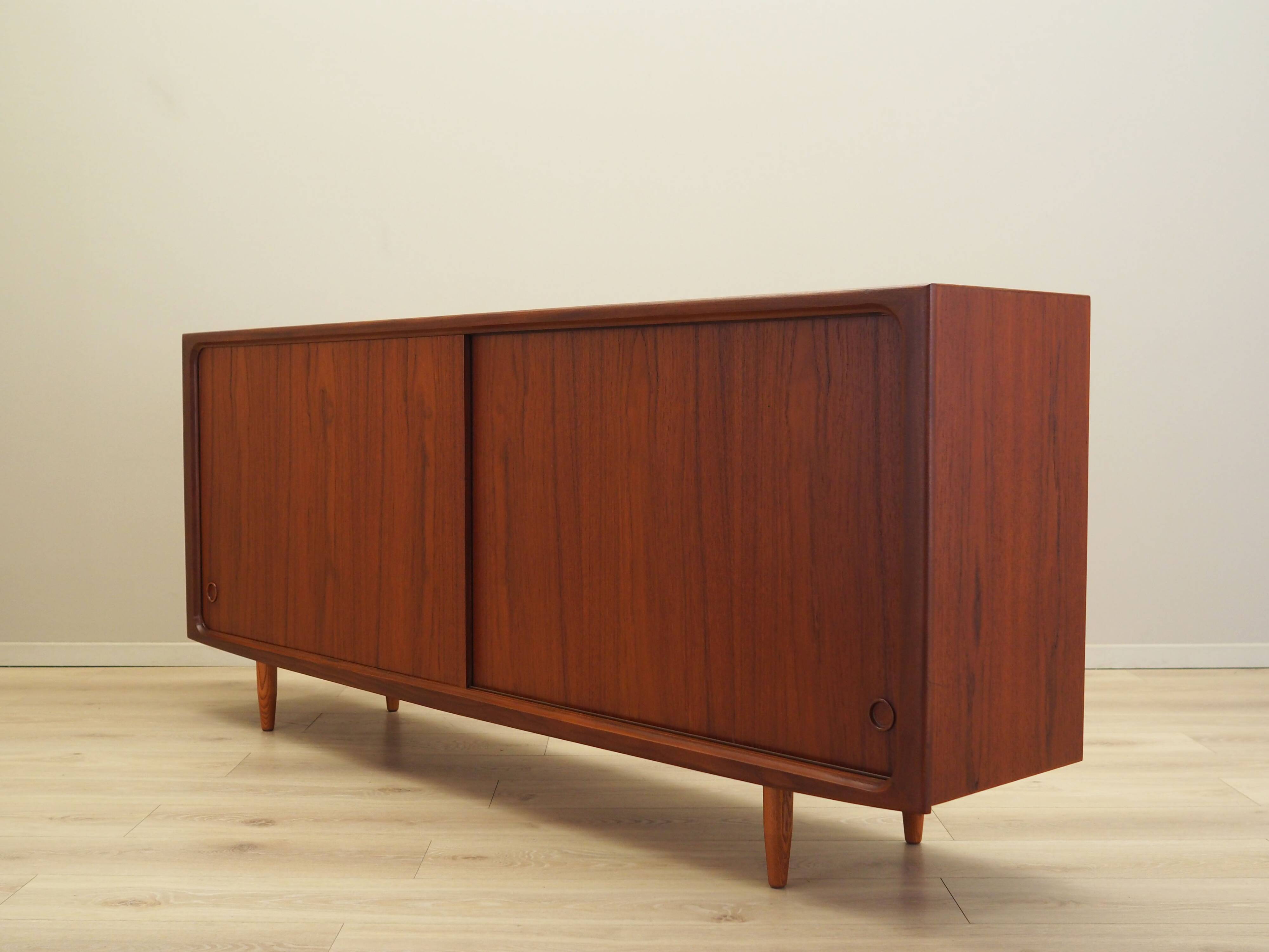 Teak sideboard, Danish design, 1970s, production: Denmark