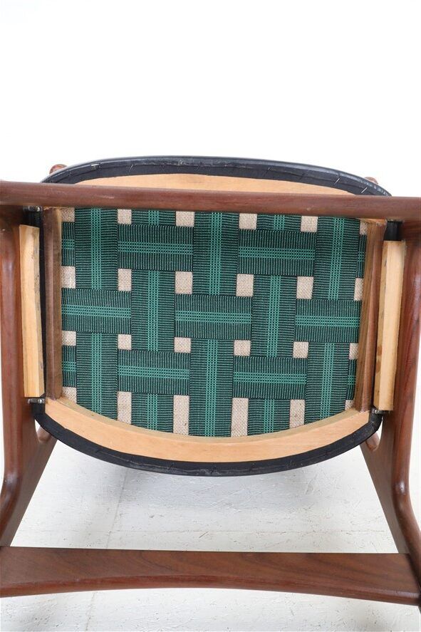 Mid Century Danish Modern teak armchair in the style of Arne Vodder