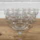 Set of 6 Rupel crystal cups