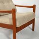 Pair of Danish 1950s teak armchairs