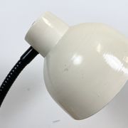 Beige industrial gooseneck table lamp, 1960s
