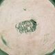 Cabbage leaf dish in slip, Aejitma, Vallauris