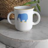 Children's porcelain mug