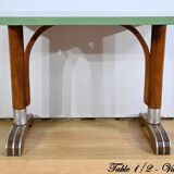 Bistro tables in laminate and beech – 1950