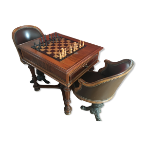 Table à jeux à mécanisme fin