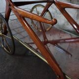 Mid-century bar cart/service cart by Cesare Lacca, 1950s.