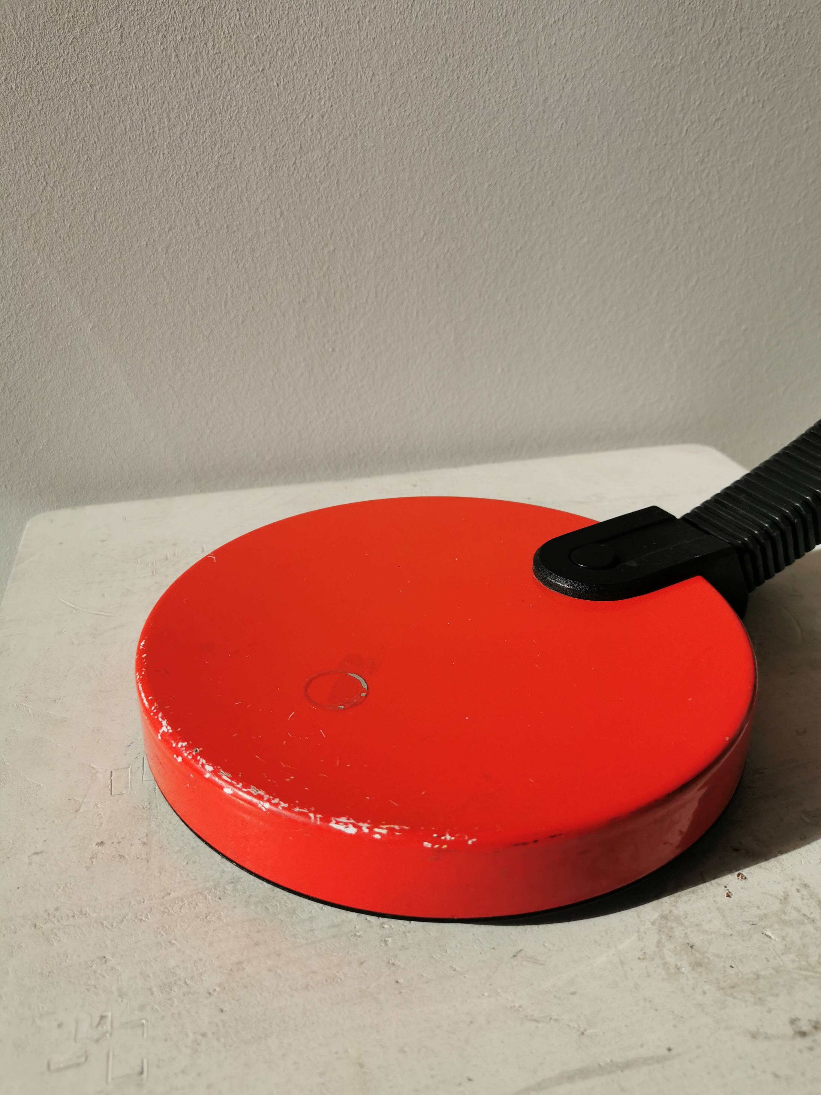 Vintage Red Desk Lamp: Mid-Century Modern Oslo Table Light