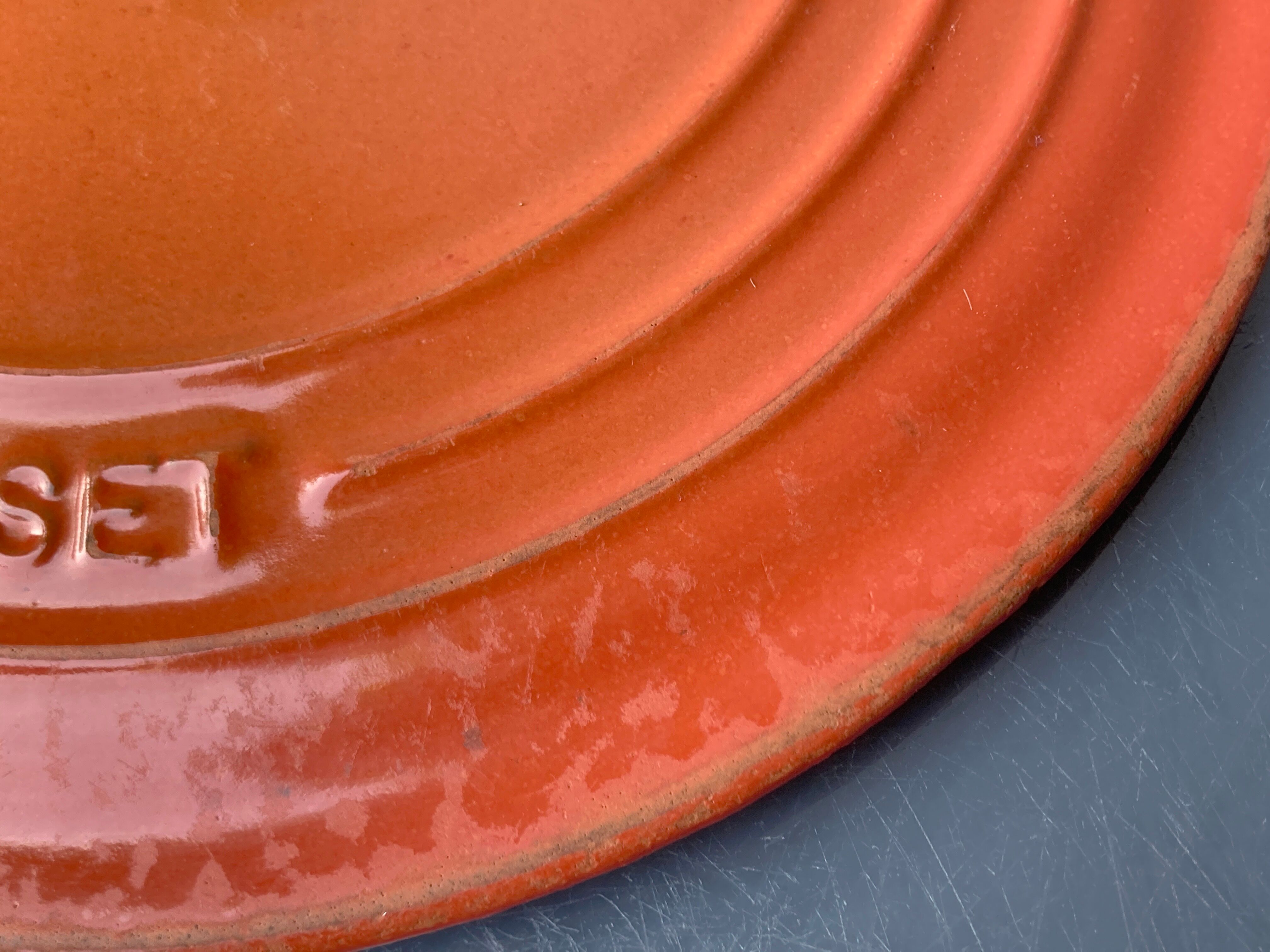Le Creuset - Casserole. covered in enameled cast iron
