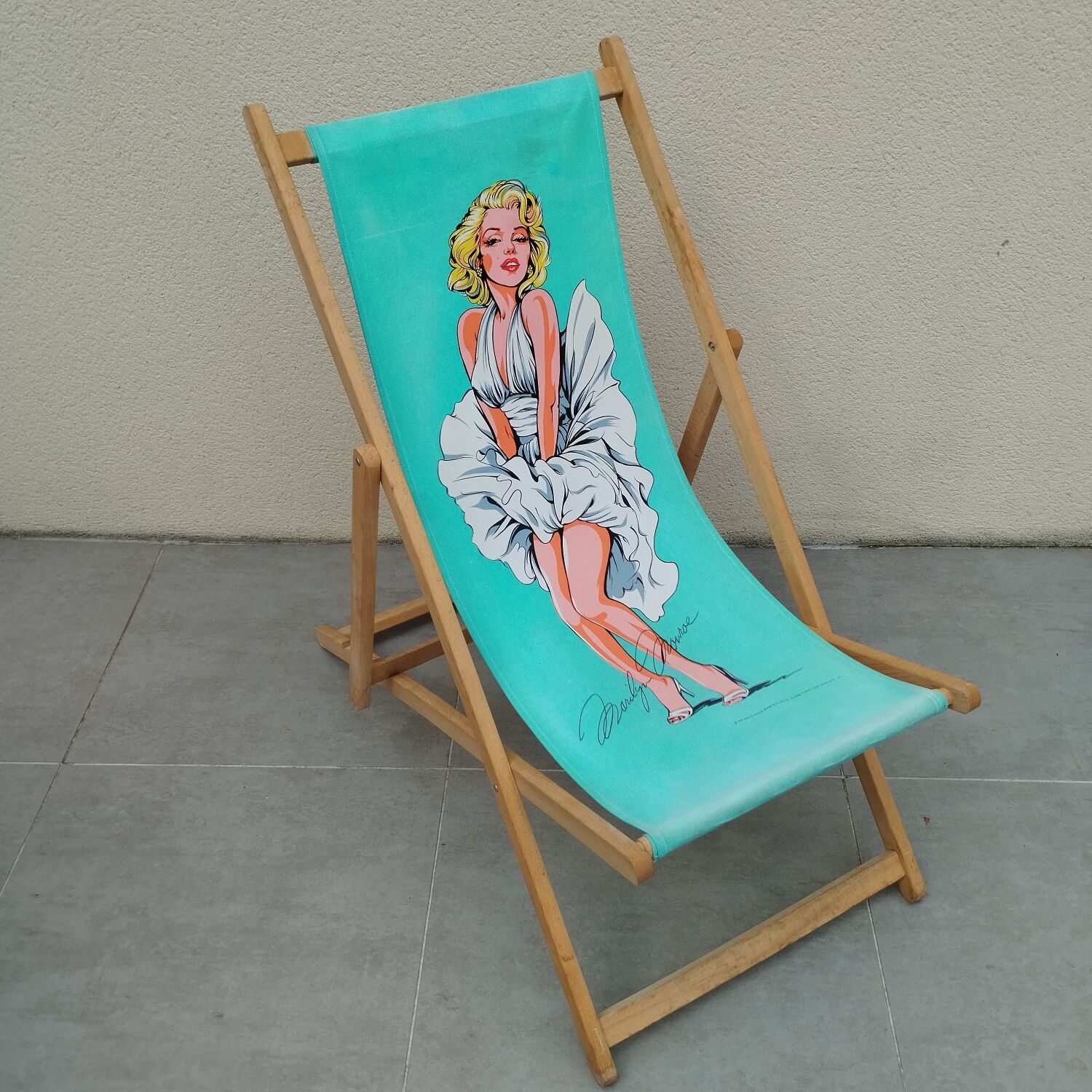Vintage deckchair
