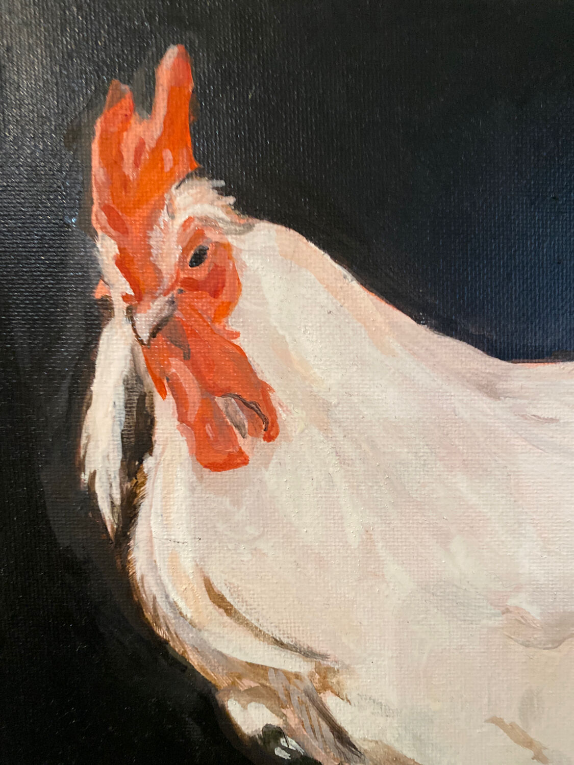 Rooster painting