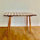 Czech Multicolored formica coffee table from Drevopodnik Brno, 1960