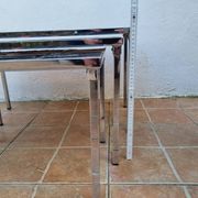 Set of three nesting tables in Belarti style, 1960s, space age.