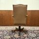 English Chesterfield Office Chair Brown