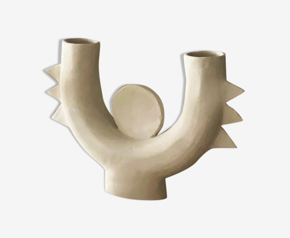 Bougeoir zig zag 'hauts les mains" Maison Paseonia