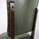Set of 8 Art Decò oak dining chairs, 1950