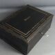 Old travel box for sewing and other Napoleon III