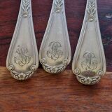 Christofle, Paris - Set of 10 Empire model dessert forks