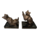 Pair of bear bookends by Thomas Cartier