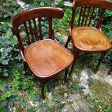 Series of five bistro chairs