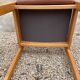 Paire de chaises vintage bois et Skaï