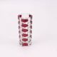 Vintage Windsor ruby vase in crystal - JG Durand for Luminarc