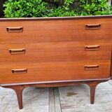 Vintage teak chest of drawers