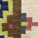 Swedish wool rug from the 50s and 60s