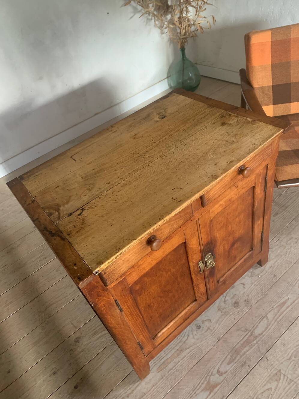 Vintage wooden Parisian sideboard