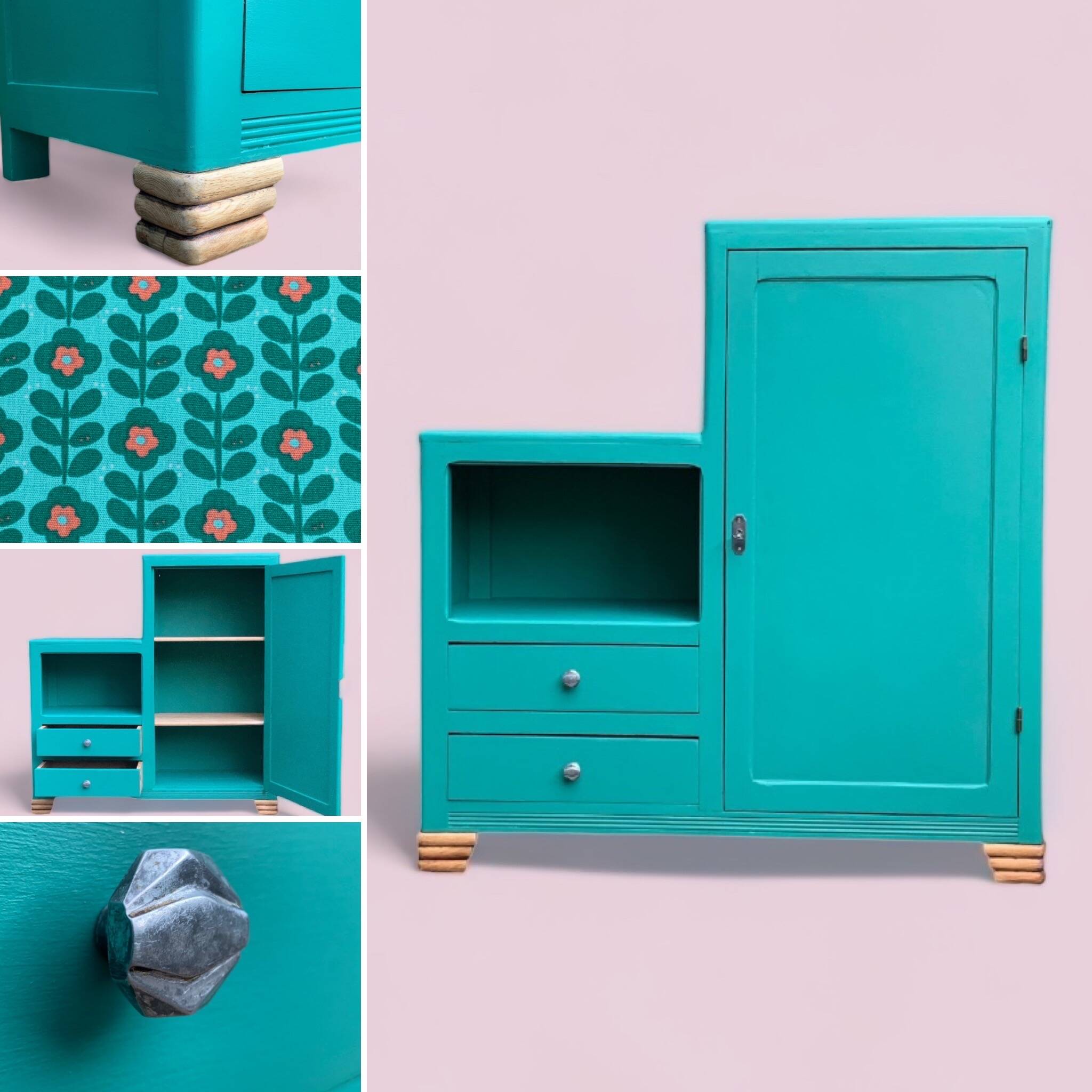 Asymmetrical Parisian wardrobe 1930