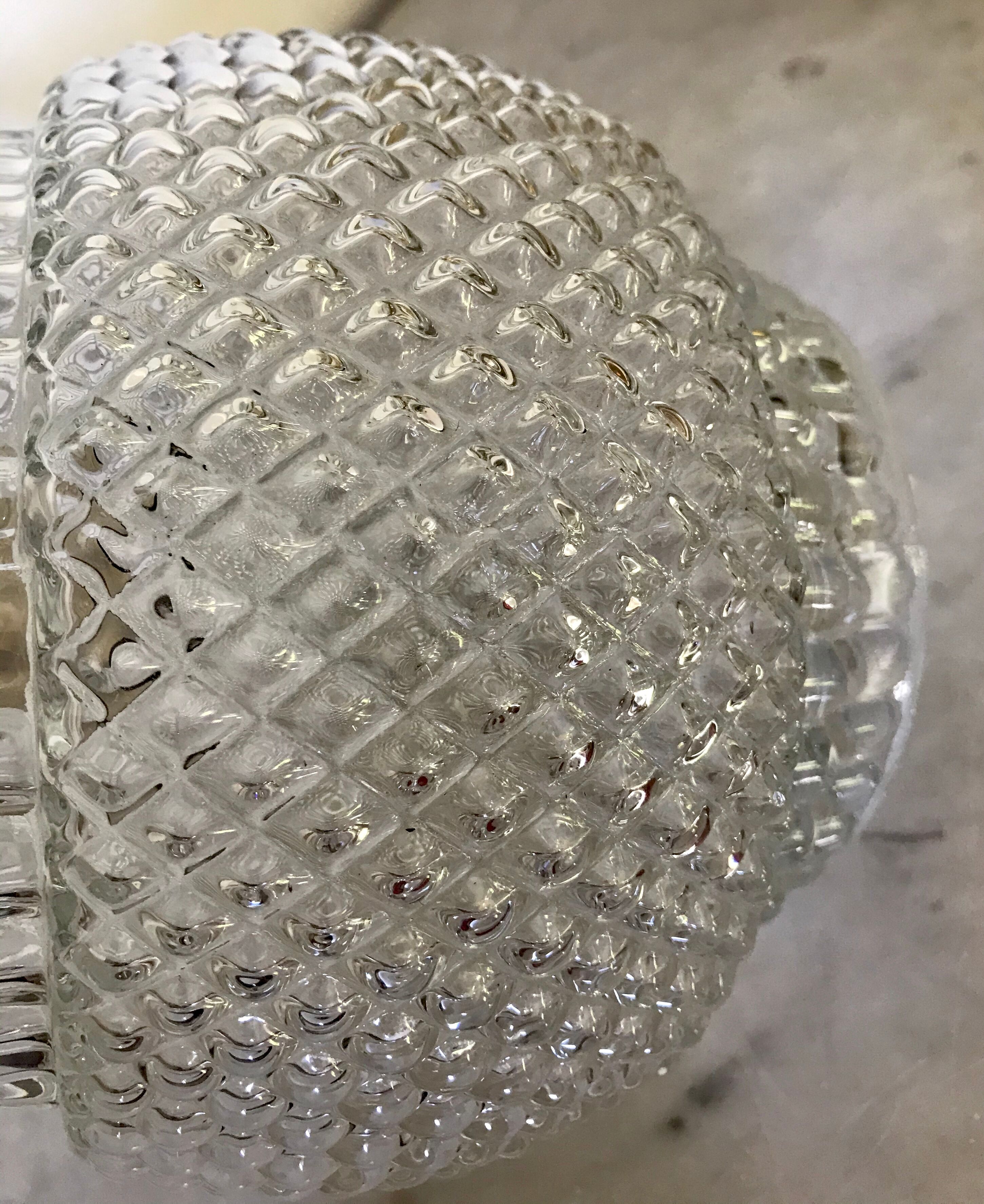 Vintage glass hanging