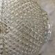 Suspension en verre vintage