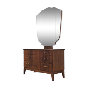 coiffeuse en noyer, design