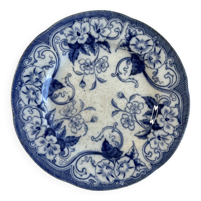 Petite assiette plate Creil Montereau Flora