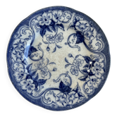 Small flat plate Creil Montereau Flora