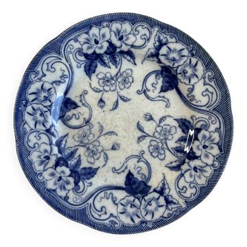 Petite assiette plate Creil Montereau Flora