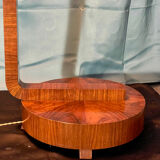 Floor lamp, art deco reader 1930 rosewood