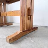 Mountain furniture table made of solid pine