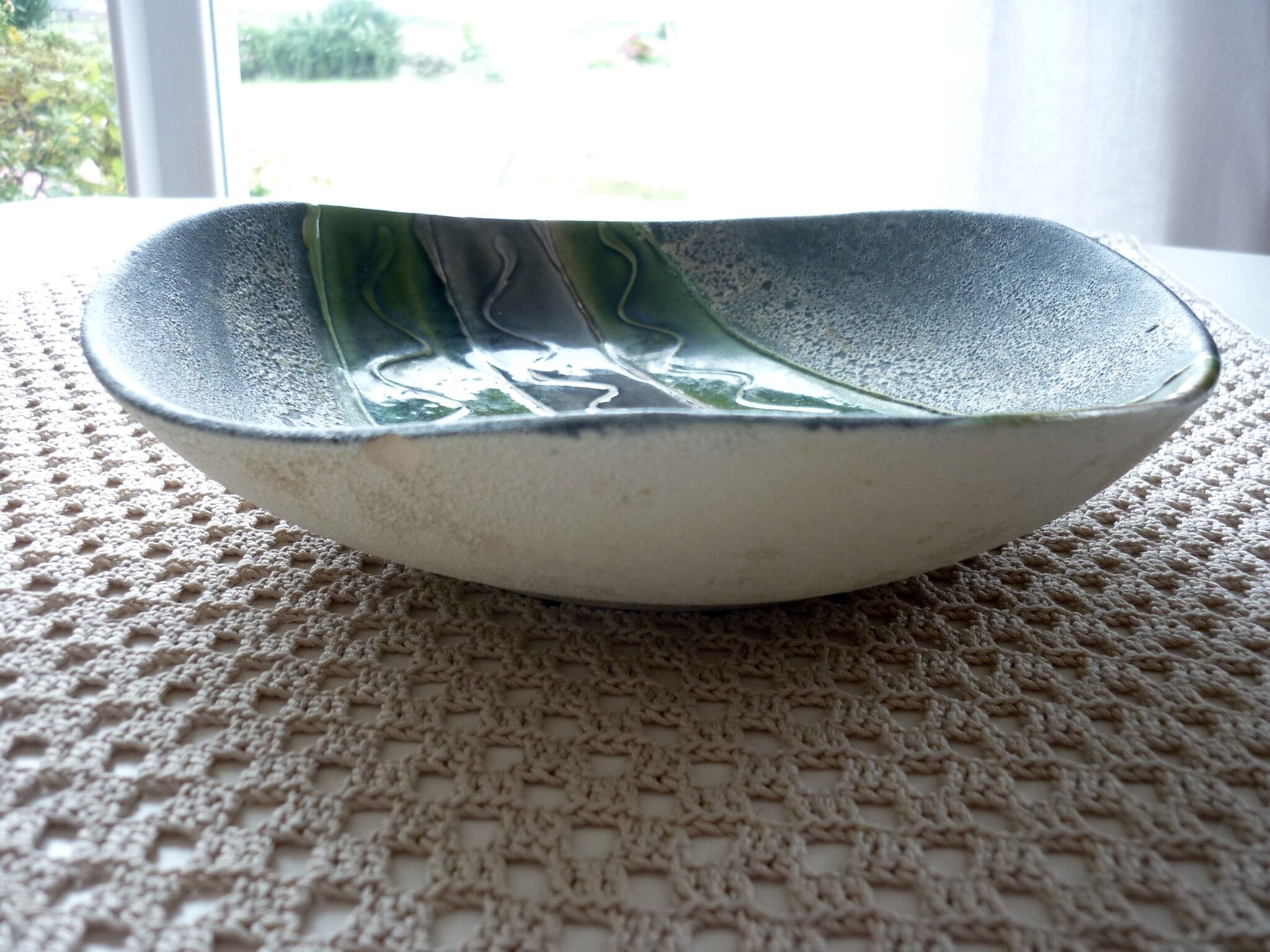 Triangular dish Fat Lava vintage WG