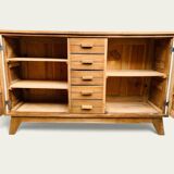 Buffet René Gabriel pieds compas 1945/50